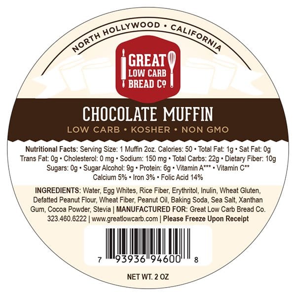 LCF 170 WO18958 Chocolate Muffin 2oz