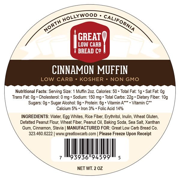 LCF 171 WO18959 Cinnamon Muffin 2oz